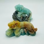 2-pieces-caribbean-calcite-tiger-carving-wholesale-crystals-365415.jpg