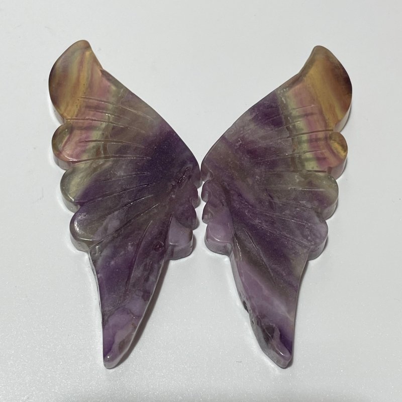 31-pairs-rainbow-fluorite-butterfly-carving-a1btf-328106