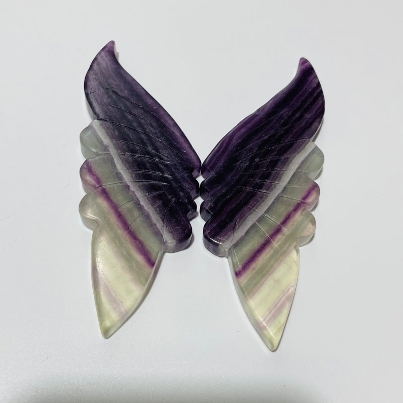 31-pairs-rainbow-fluorite-butterfly-carving-a1btf-362728
