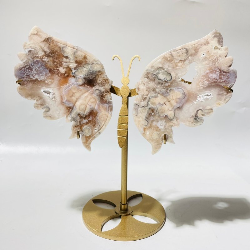 4-pairs-sakura-flower-agate-butterfly-wing-carving-with-stand-stripe-agate-379800