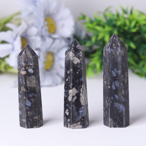 Wholesale Natural Que Sera Point Llanite Healing Stone for Collection