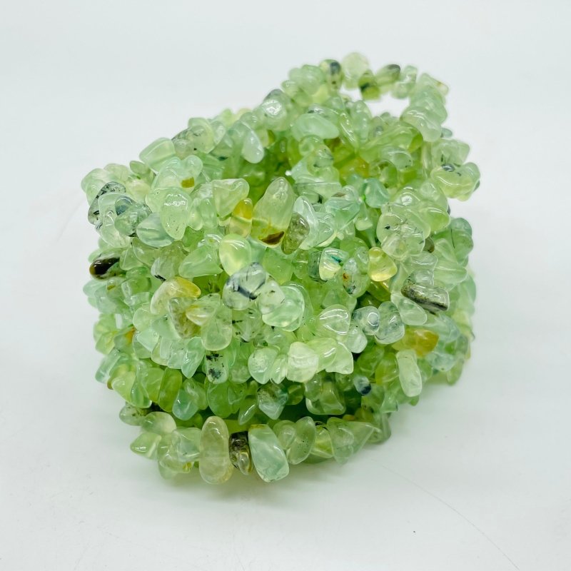 green-prehnite-chip-bracelet-wholesale-230684