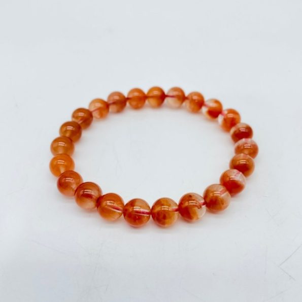 High Grade Natural Red Rabbit Hair Quartz Bracelet(HGUB13)