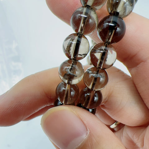 2 Types Bracelets Wholesale Fighting Blood Agate Smoky Quartz 2 smoky quartz