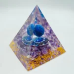 LAPIS LAZULI AMETHYST ORGONE PYRAMID-2