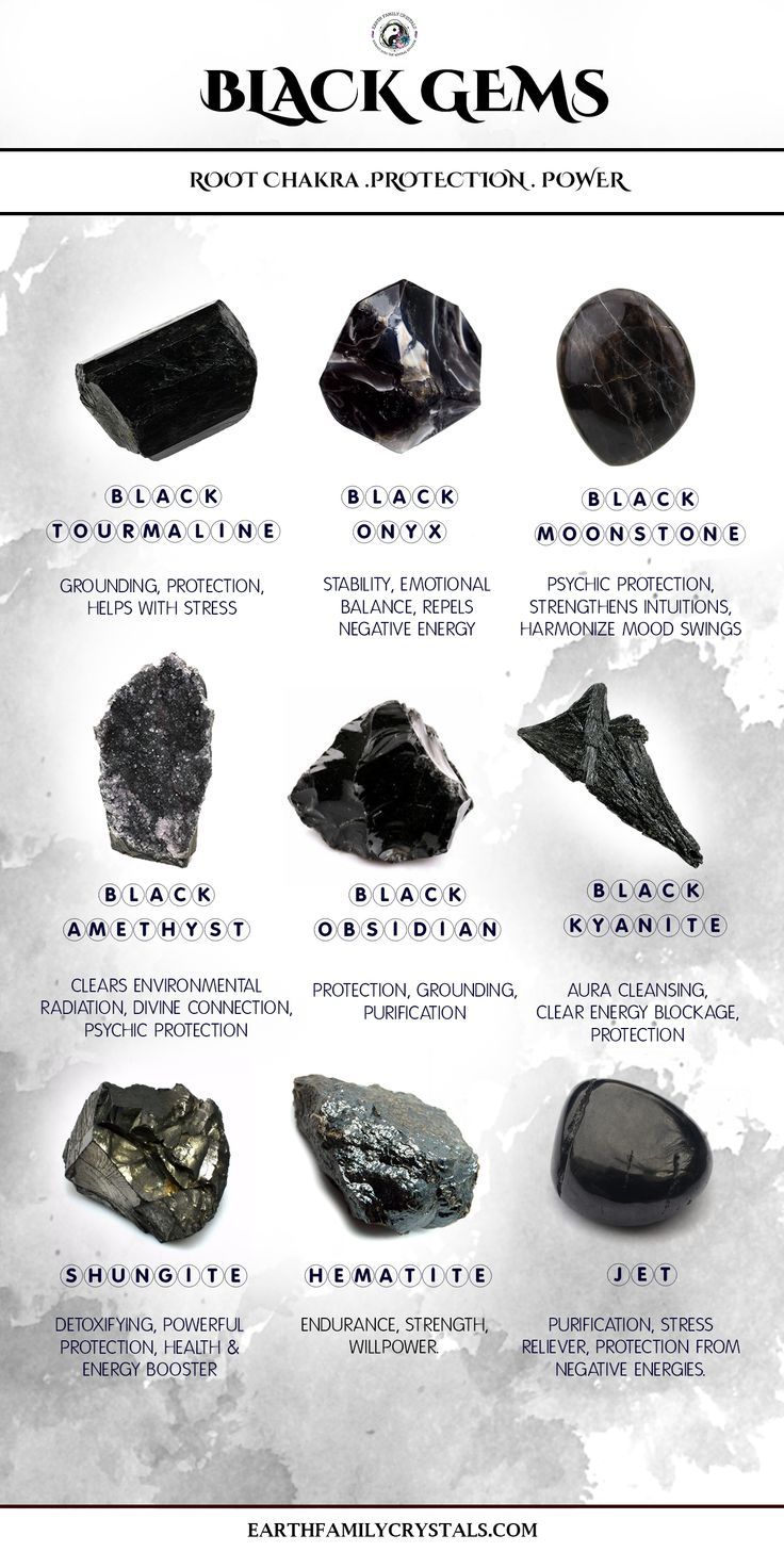 Black Healing Stones